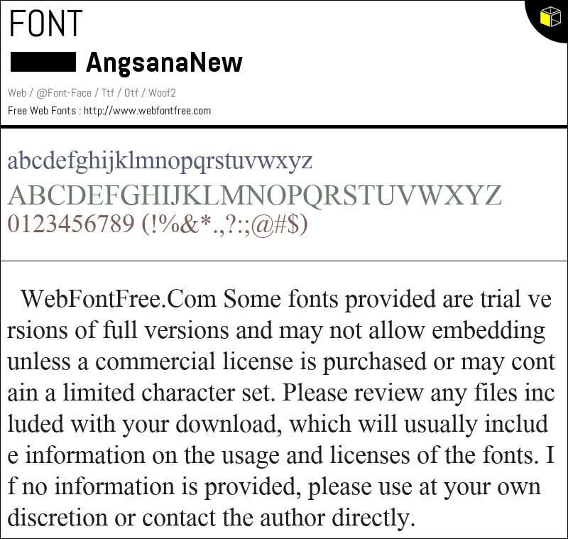 angsana new font download photoshop