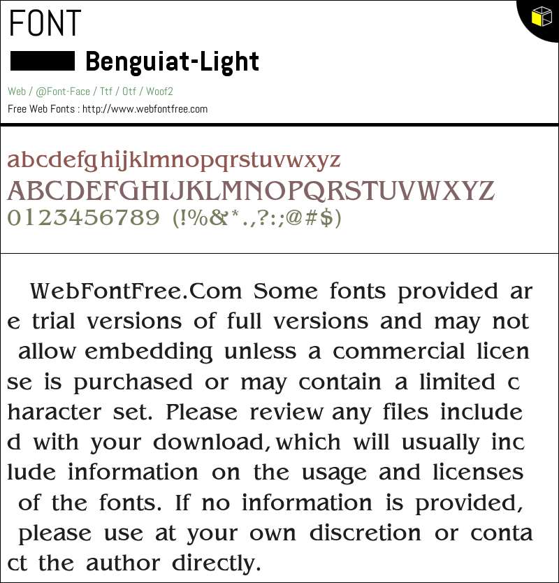 Benguiat-Light Fonts Downloads - WebFontFree.Com