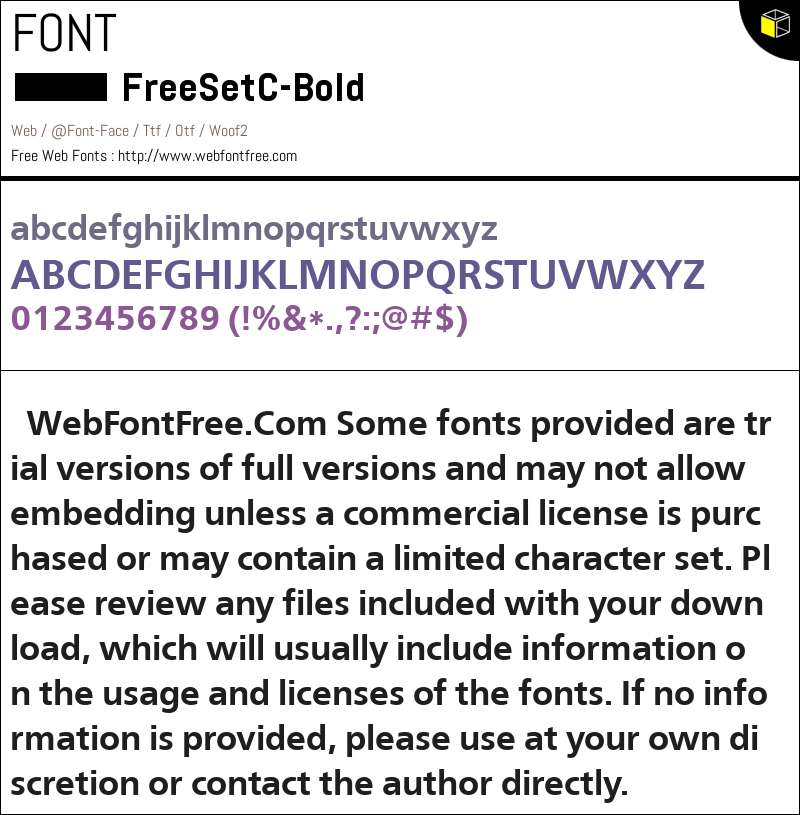 PT FreeSet Bold Cyrillic Fonts Downloads