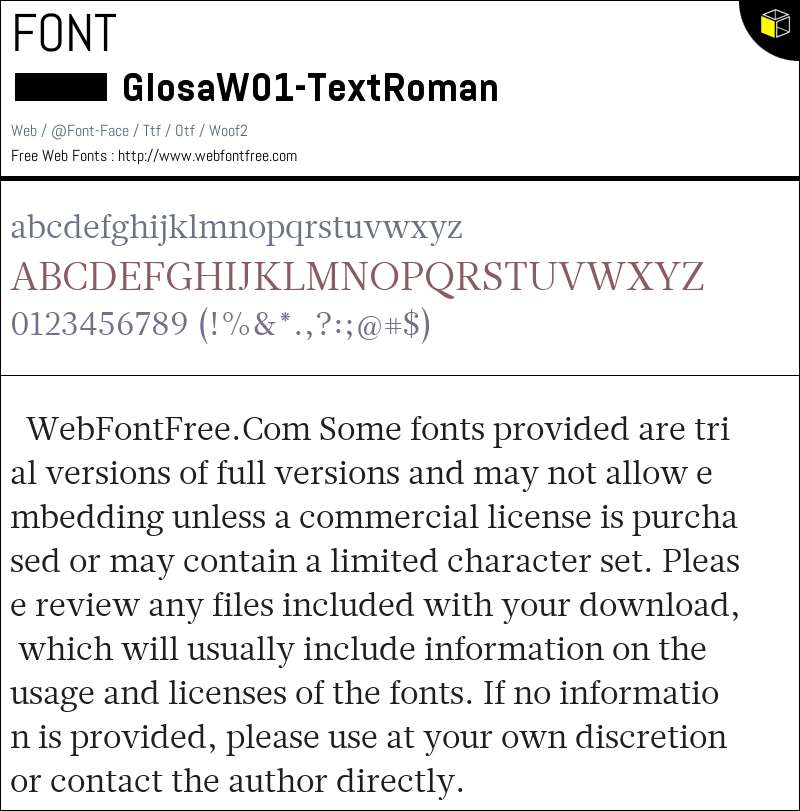 Text Riman Glosa W01 Text Roman Fonts Downloads - WebFontFree.Com