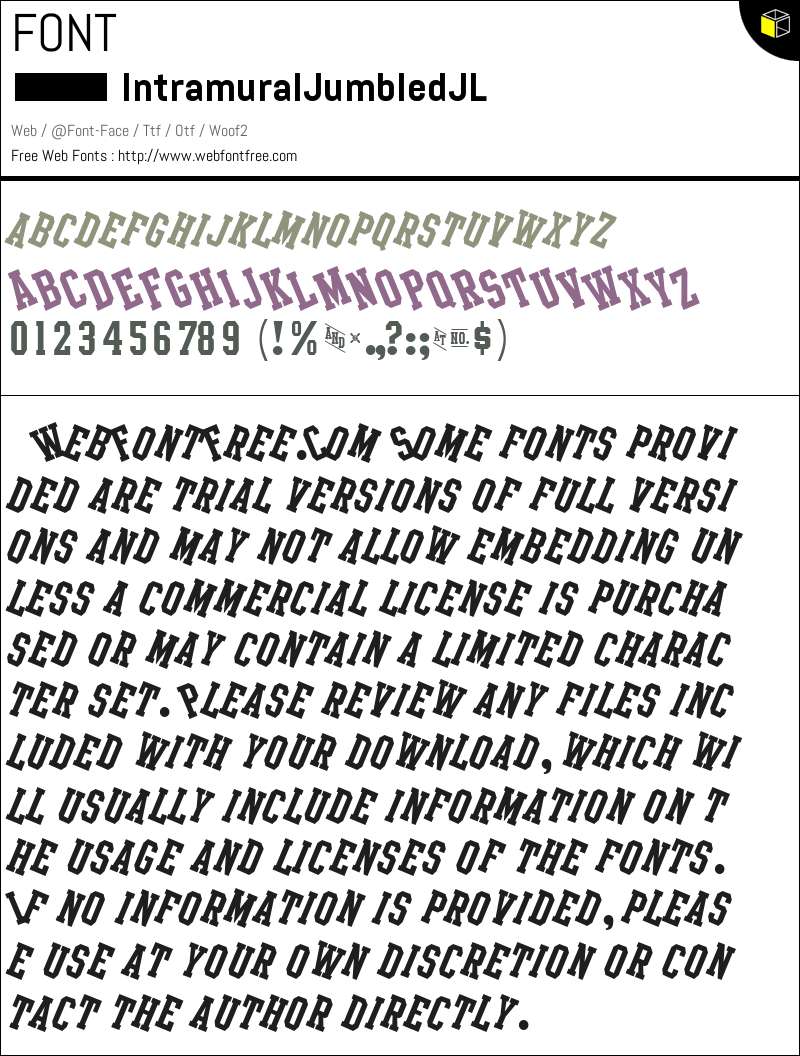 Jumbled Letters Lettering Intramural Jumbled JL Fonts Downloads - WebFontFree.Com