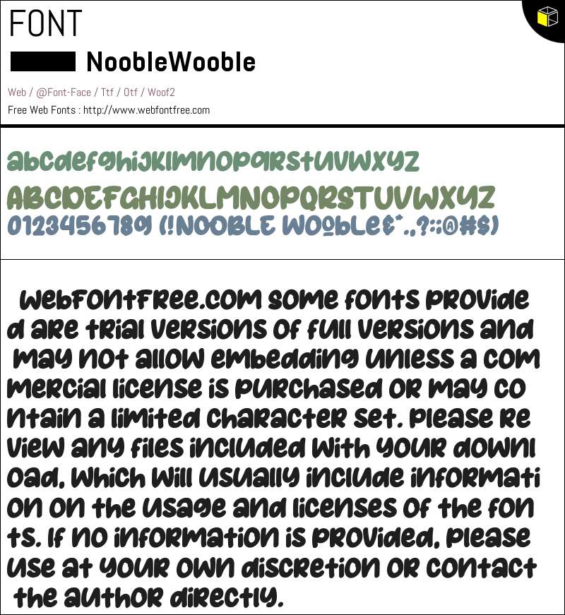Nooble Wooble