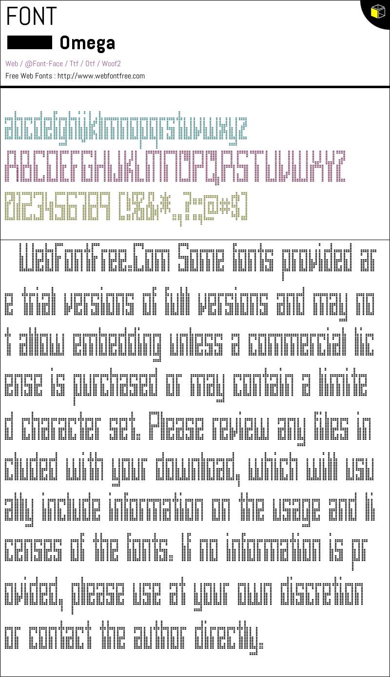 Omega Script Font Omega 字体 下载 - WebFontFree.Com