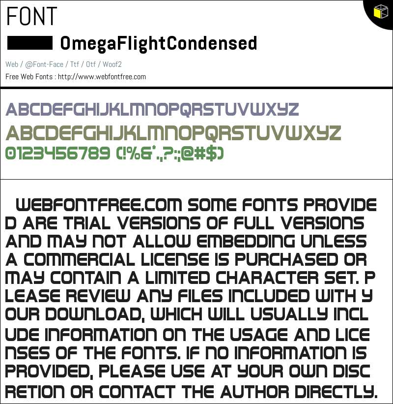 Omega Script Font Omega Flight Condensed Fonts Downloads - WebFontFree.Com
