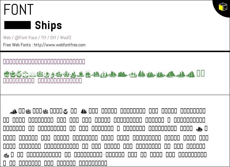 Ships Fonts Downloads - WebFontFree.Com