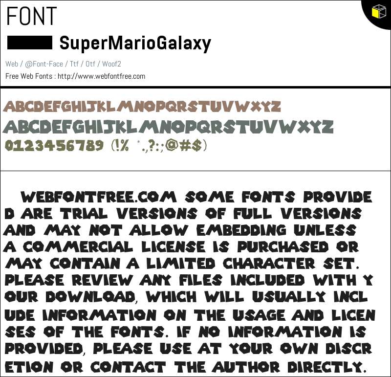 Super Mario 256 Fonts Downloads - WebFontFree.Com