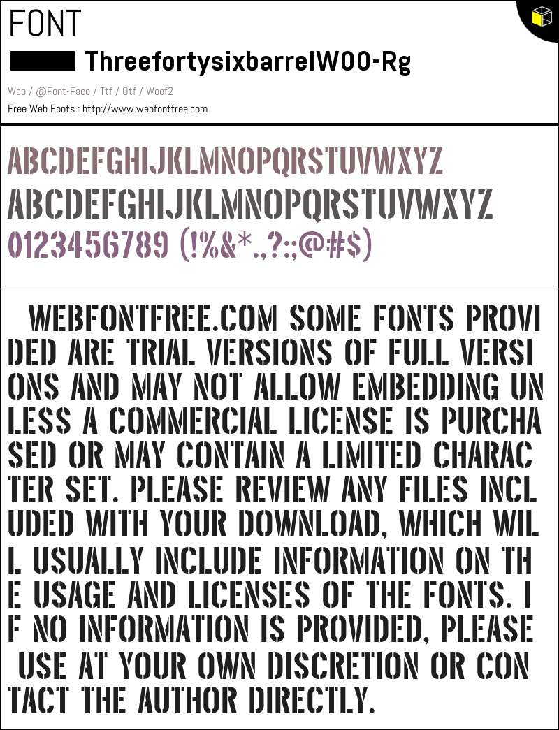 Barrell Script Font Threefortysixbarrel W00 Regular Fonts Downloads - WebFontFree.Com